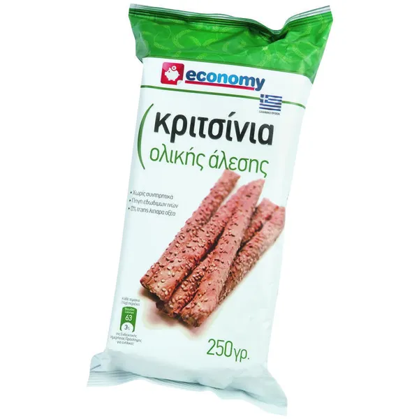 κριτσίνια σπορένια ή ολικής