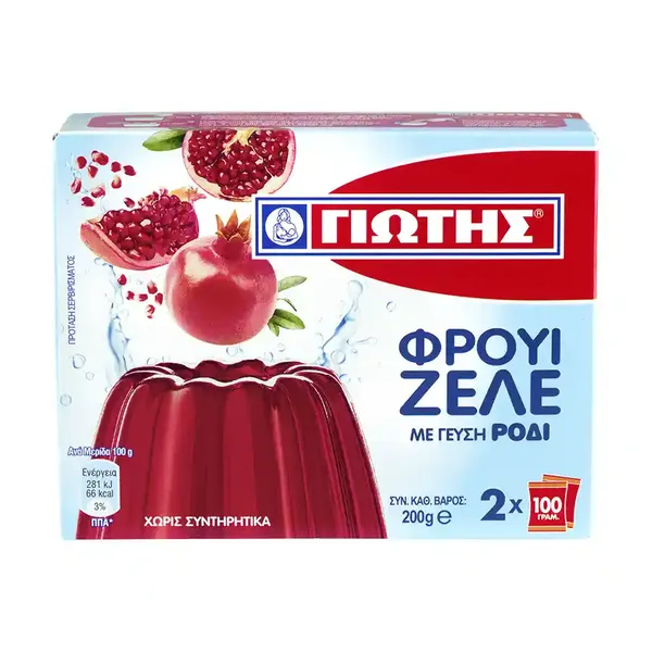 Γιώτης Φρουί Ζελέ Ρόδι 200gr