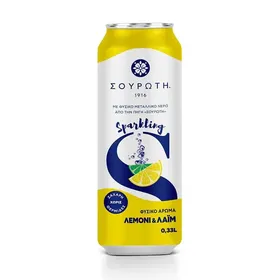 Σουρωτή Ανθρακούχο Νερό Λεμόνι 330ml.