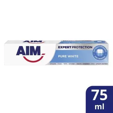 ΑΙΜ Oδοντόκρεμα Expert Protection Pure White 75ml