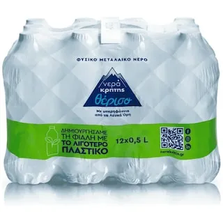 Θέρισο Φυσικό Μεταλλικό Νερό 12x500ml