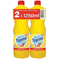 TOPINE ultra gel ενεργό χλώριο λεμόνι 1250ml (2τεμ.)