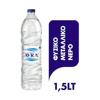 Φυσικό Μεταλλικό Νερό Αύρα 1,5lt