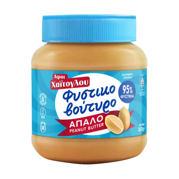 φιστικοβούτυρο smooth ή με μέλι 350γρ.