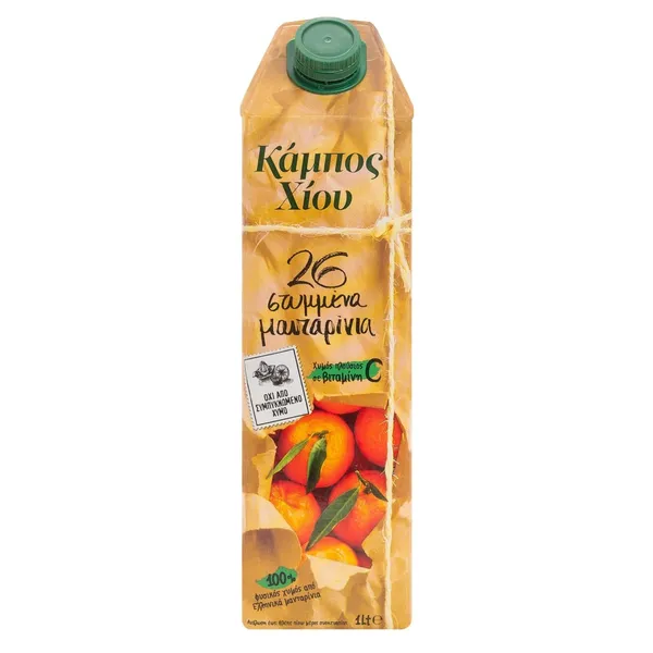 Φρέσκος Χυμός Φυσικός Μανταρίνι 1lt