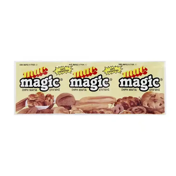 MAC MAGIC Μαγιά Ξηρή 3x9g