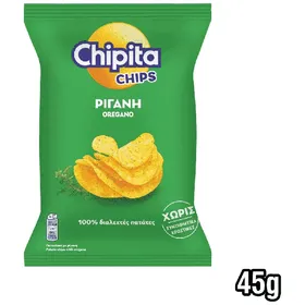 CHIPITA chips αλάτι ή ρίγανη 45γρ.