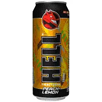 Hell Energy Drink Peach & Lemon 500ml