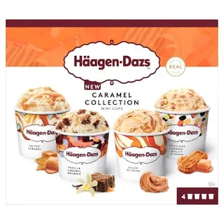 Παγωτό Caramel Collection 4 Mini Cups