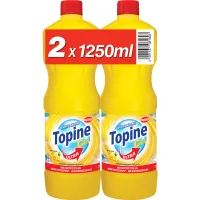 Χλωροκαθαριστικό Gel με Άρωμα Λεμόνι Topine 2x1250ml