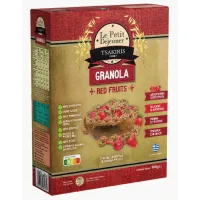 Δημητριακά Granola με Βρώμη και Κόκκινα Φρούτα Le Petit...