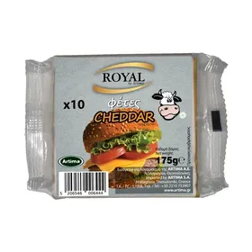 φέτες με gouda / cheddar τηγμένο τυρί