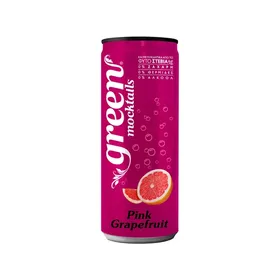 GREEN pink grapefruit 330ml 4τεμ