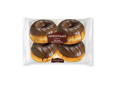 Λουκουμάς γεμιστός με πραλίνα 4άδα 4 x 70 g
