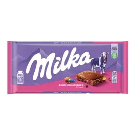 Milka Σοκολάτα με Φράουλα & Γιαούρτι 100gr