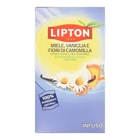 LIPTON Αφέψημα Χαμομήλι Μέλι Βανίλια 20x1.3g