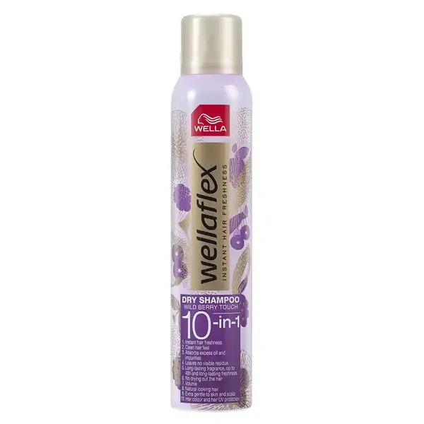 Wellaflex Dry Σαμπουάν Wild Berry Touch 180ml