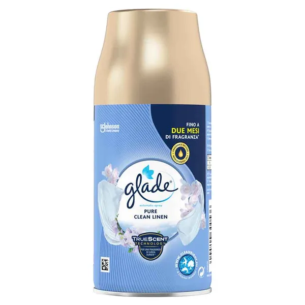 Glade Αρωματικό Χώρου Ανταλλακτικό Αυτόματης Συσκευής Ψεκασμού Pure Clean Linen 269ml.
