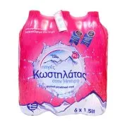 ΠΗΓΕΣ ΚΩΣΤΗΛΑΤΑΣ Φυσικό Μεταλλικό Νερό 6x1,5lt