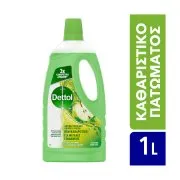 DETTOL Power & Fresh Καθαριστικό Πατώματος Αντιβακτηριαδιακό Πράσινο Μήλο 1lt