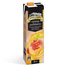 χυμός νέκταρ ροδάκινο ή πορτοκάλι 1lt