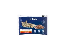 Τροφή για γάτες ποικιλία Κάθε συσκ. 4 x 100 g
