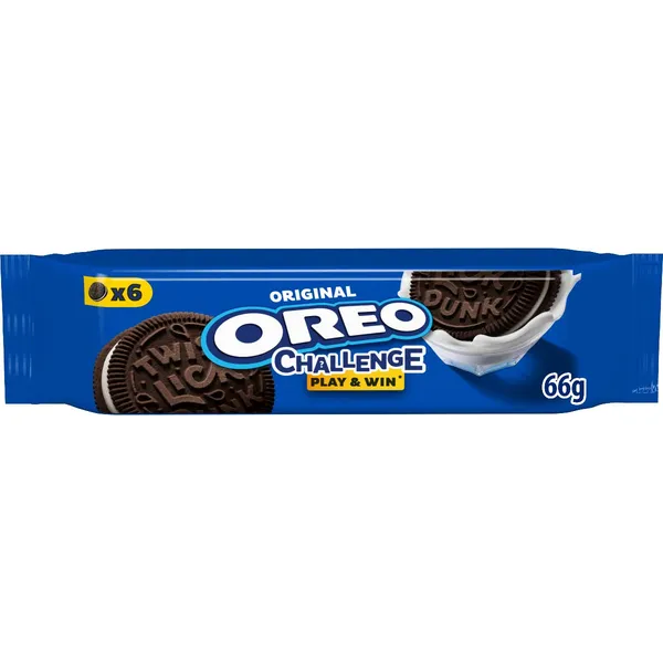 OREO THE CHALLENGE ΜΠΙΣΚΟΤΑ ΓΕΜΙΣΤΑ ΒΑΝΙΛΙΑ 66G