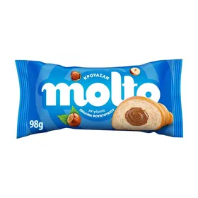 MOLTO Κρουασάν με γέμιση Πραλίνα Φουντουκιού 98g