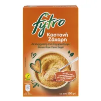 Ζάχαρη Καστανή Ακατέργαστη Fytro 500g