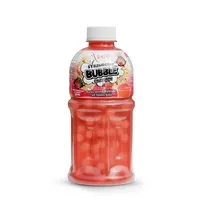 MEREL Φρουτοποτό Φράουλα με Πέρλες Boba 320ml