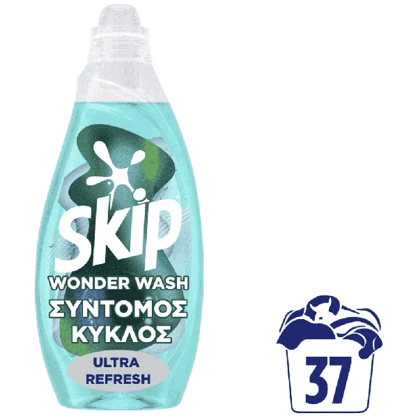 Wonder Wash Ultra Refresh υγρό απορρυπαντικό πλυντηρίου ρούχων 37μεζ