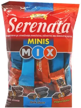 SERENATA minis γάλακτος ή υγείας 180γρ.