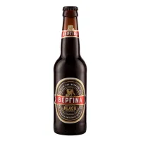 Μπύρα φιάλη Black Βεργίνα 330 ml