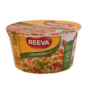Reeva In Bowl Noodles Με Κοτόπουλο 75γρ.