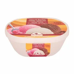 MrGrand Παγωτό Βανίλια Κακάο Φράουλα 1kg. /2lt.