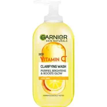 GARNIER GEL ΚΑΘΑΡΙΣΜΟΥ ΜΕ ΒΙΤΑΜΙΝΗ C ΓΙΑ ΕΝΙΣΧΥΣΗ ΛΑΜΨΗΣ
