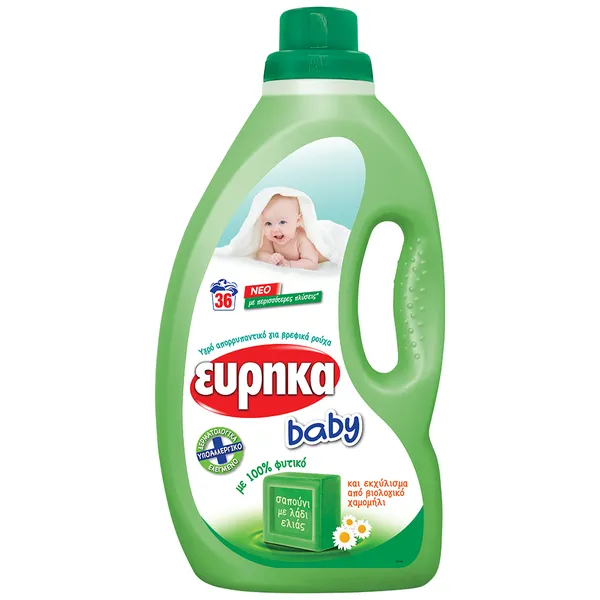 EYPHKA BABY ΥΓΡΟ ΑΠΟΡΡΥΠΑΝΤΙΚΟ 1,8L / 36M