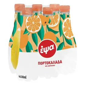 Έψα Πορτοκαλάδα 330ml 6τεμ