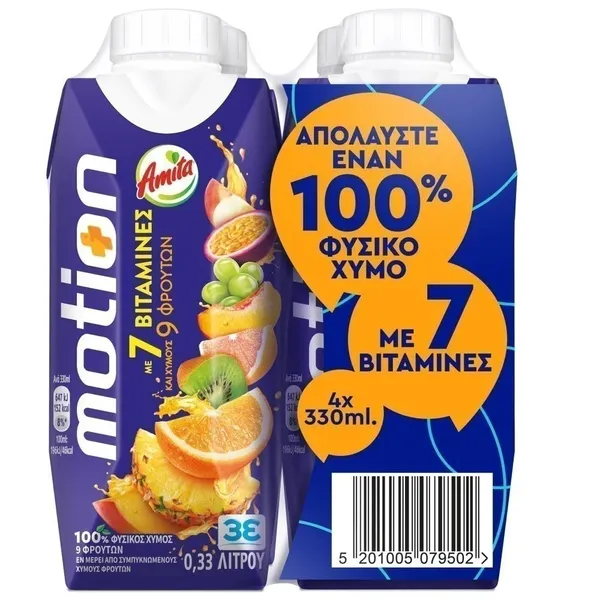 AMITA Motion 330ml (4τεμ.)