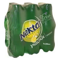 NEKTAR Γκαζόζα με Γεύση Λεμόνι 6x280ml