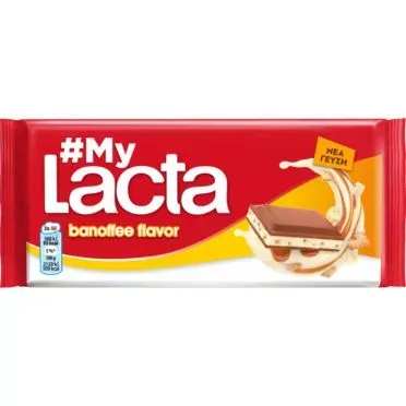 Lacta Σοκολάτα Γάλακτος Banoffee 105G
