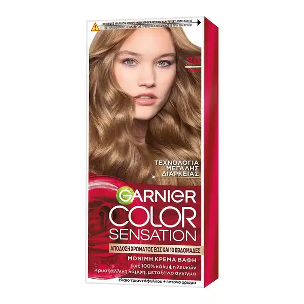L'oreal Garnier Color Sensation Βαφή Μαλλιών No7.0 Ξανθό 40ml.