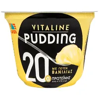 VITALINE Go Protein Pudding Βανίλια 200γρ