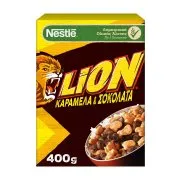 Lion δημητριακά με καραμέλα & σοκολάτα