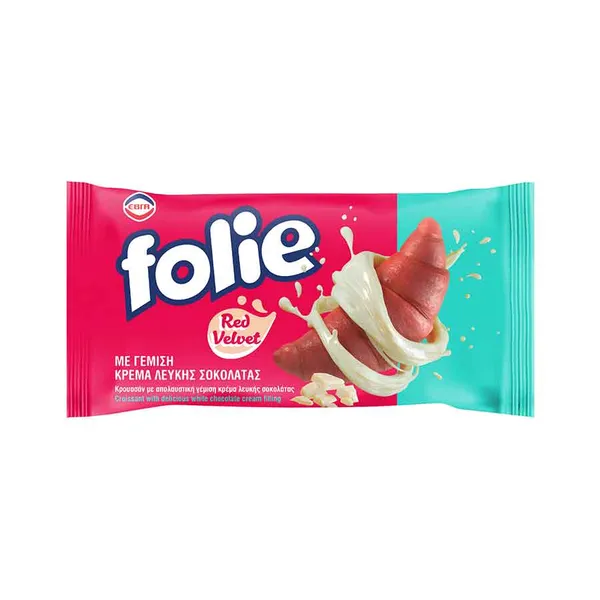 Έβγα Folie Κρουασάν Red Velvet 100γρ.