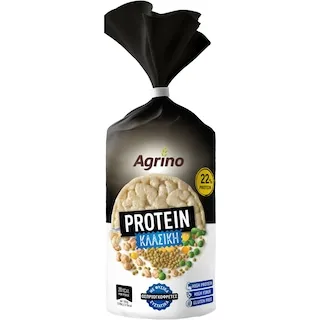 AGRINO Οσπριογκοφρέτες High Protein Κλασικές 90g