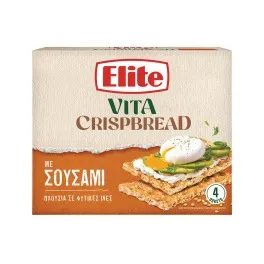 Elite Crispbread Σουσάμι 240gr