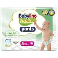 Πάνα βρακάκι Pants Premium Babylino Nο5 10-16kg 34 τεμ