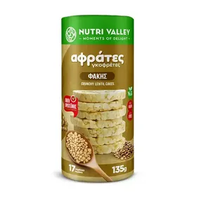 Nutri Valley Γκοφρέτες Φακής Χωρίς Γλουτένη 135γρ.
