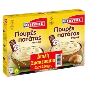 πουρές πατάτας στιγμής 125γρ 2τεμ